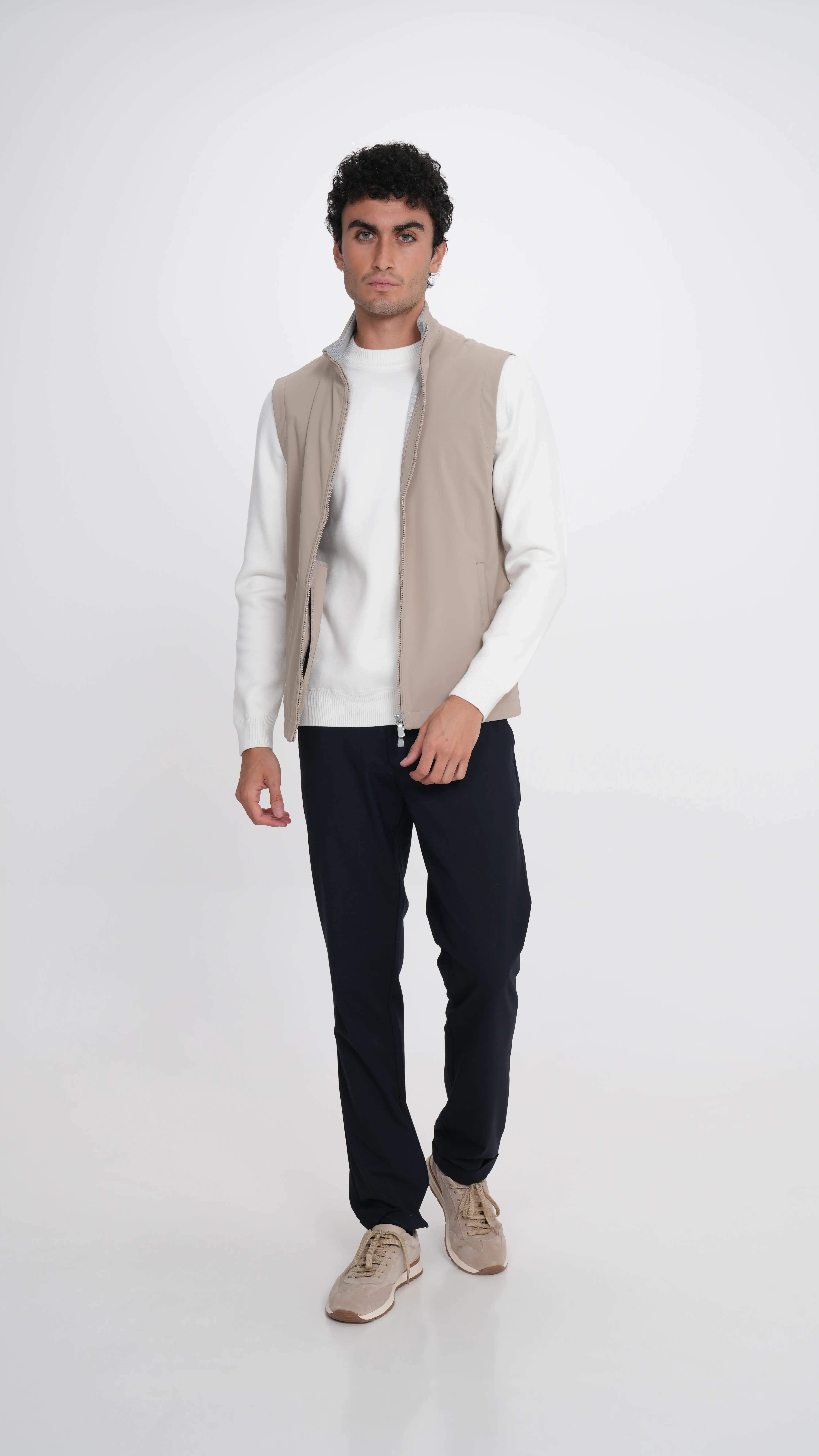 Waterproof Double Zip Vest.