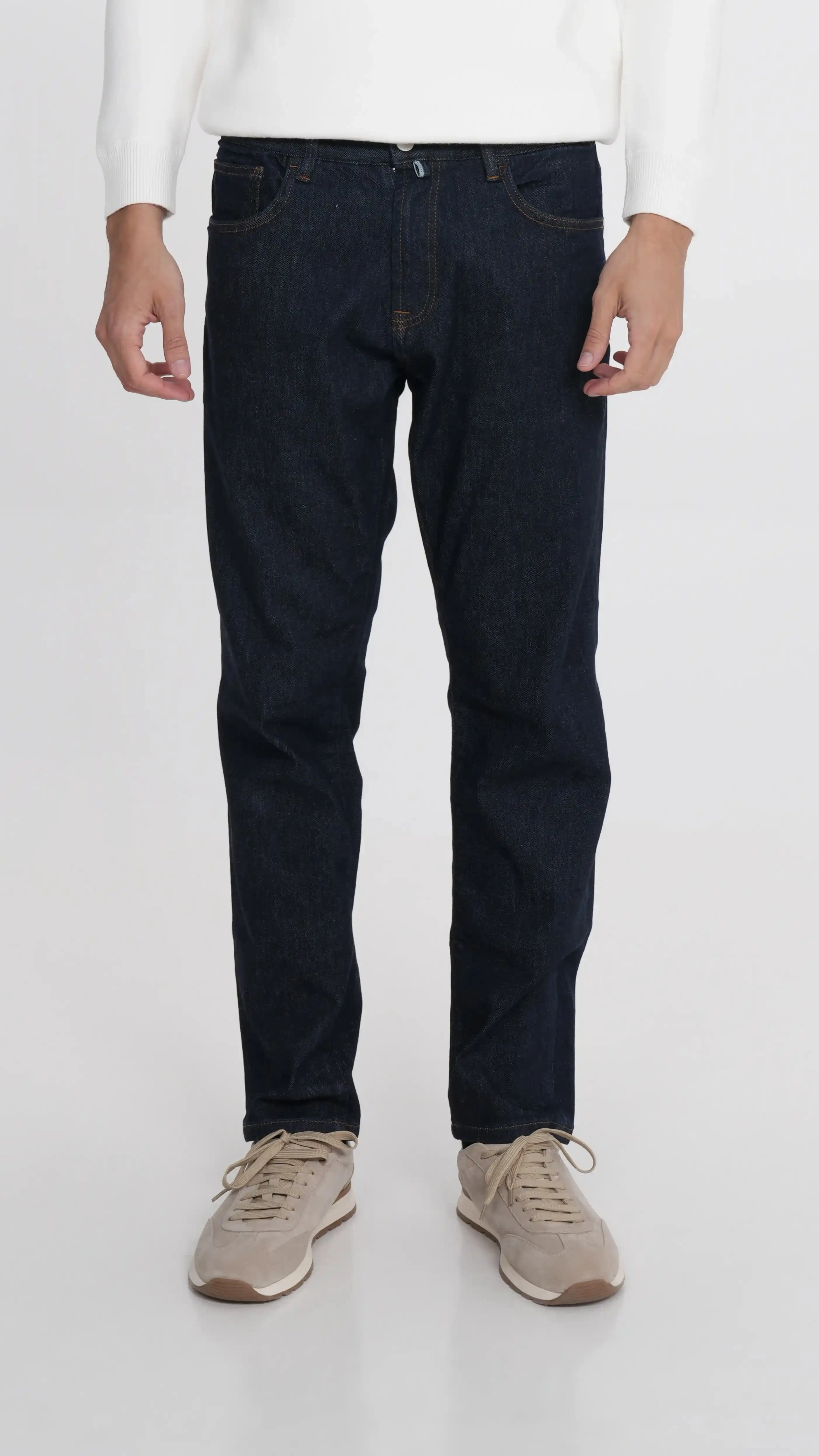 Dark Blue Premium Cotton Jeans.