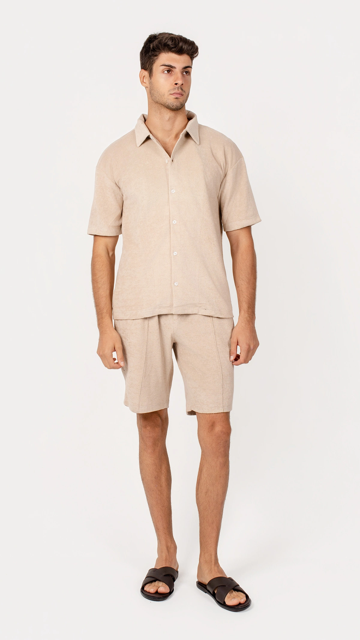 Textured Terry Short