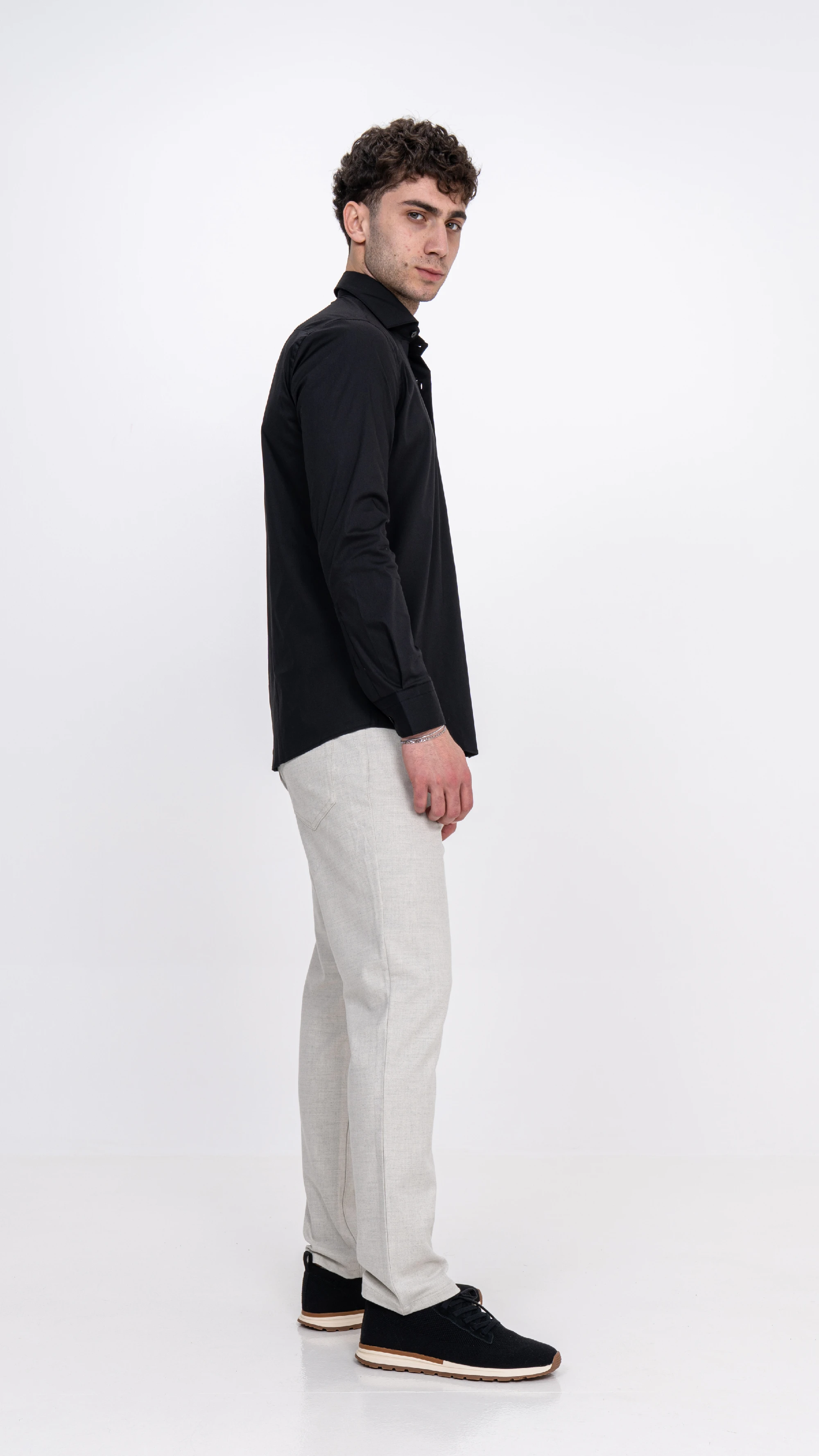 Cotton Blend Regular Fit Shirt