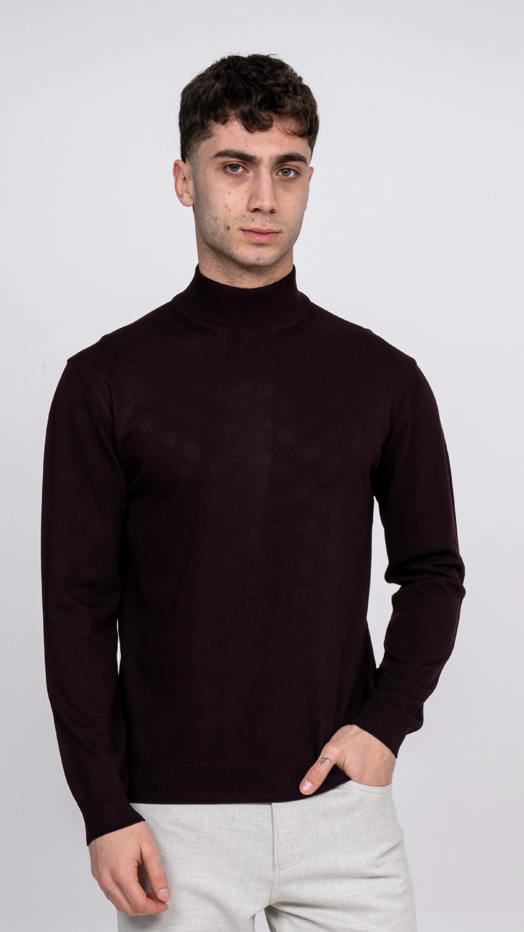 High Neck Sweater