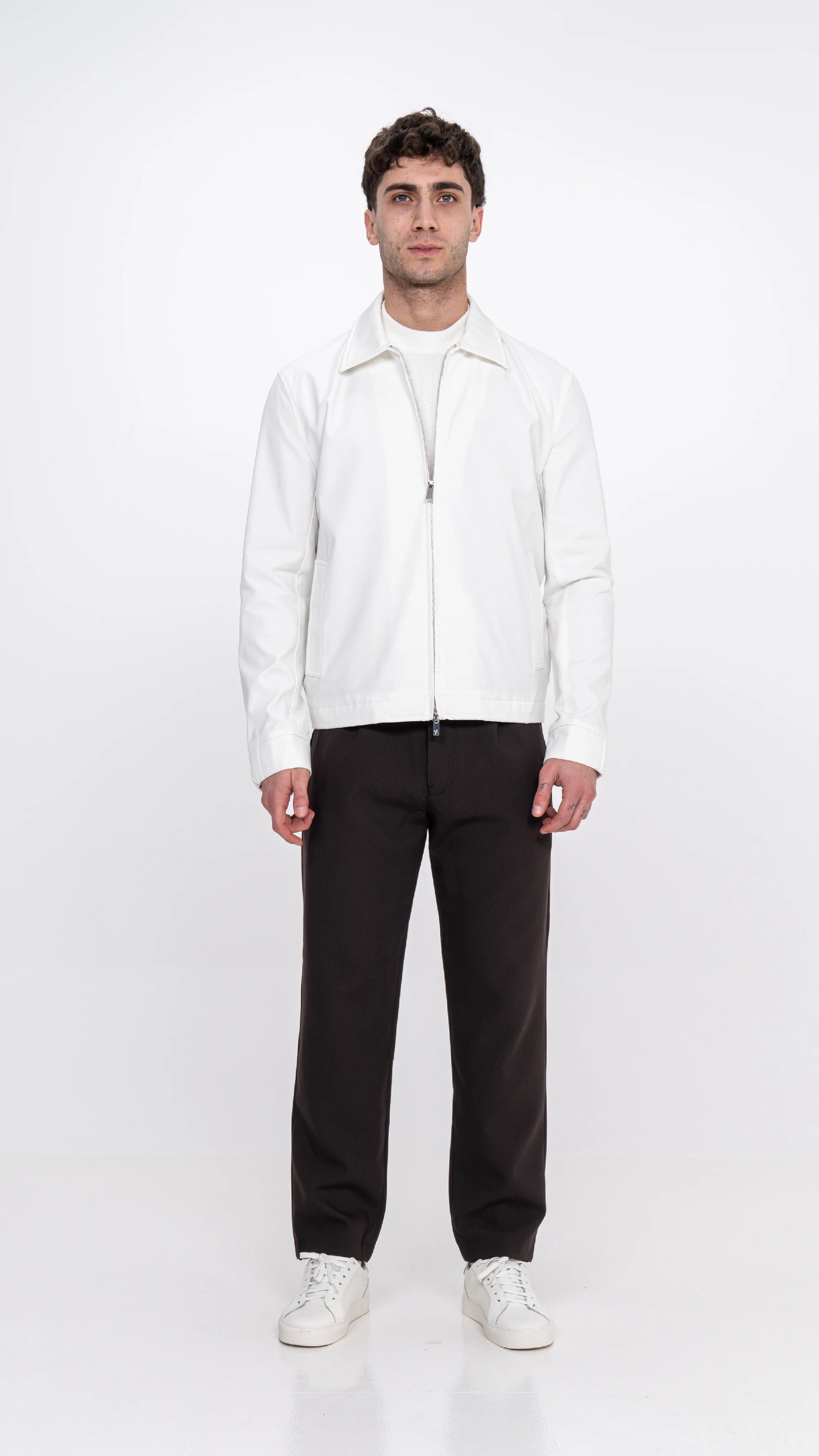 Double Zip Cotton Jacket