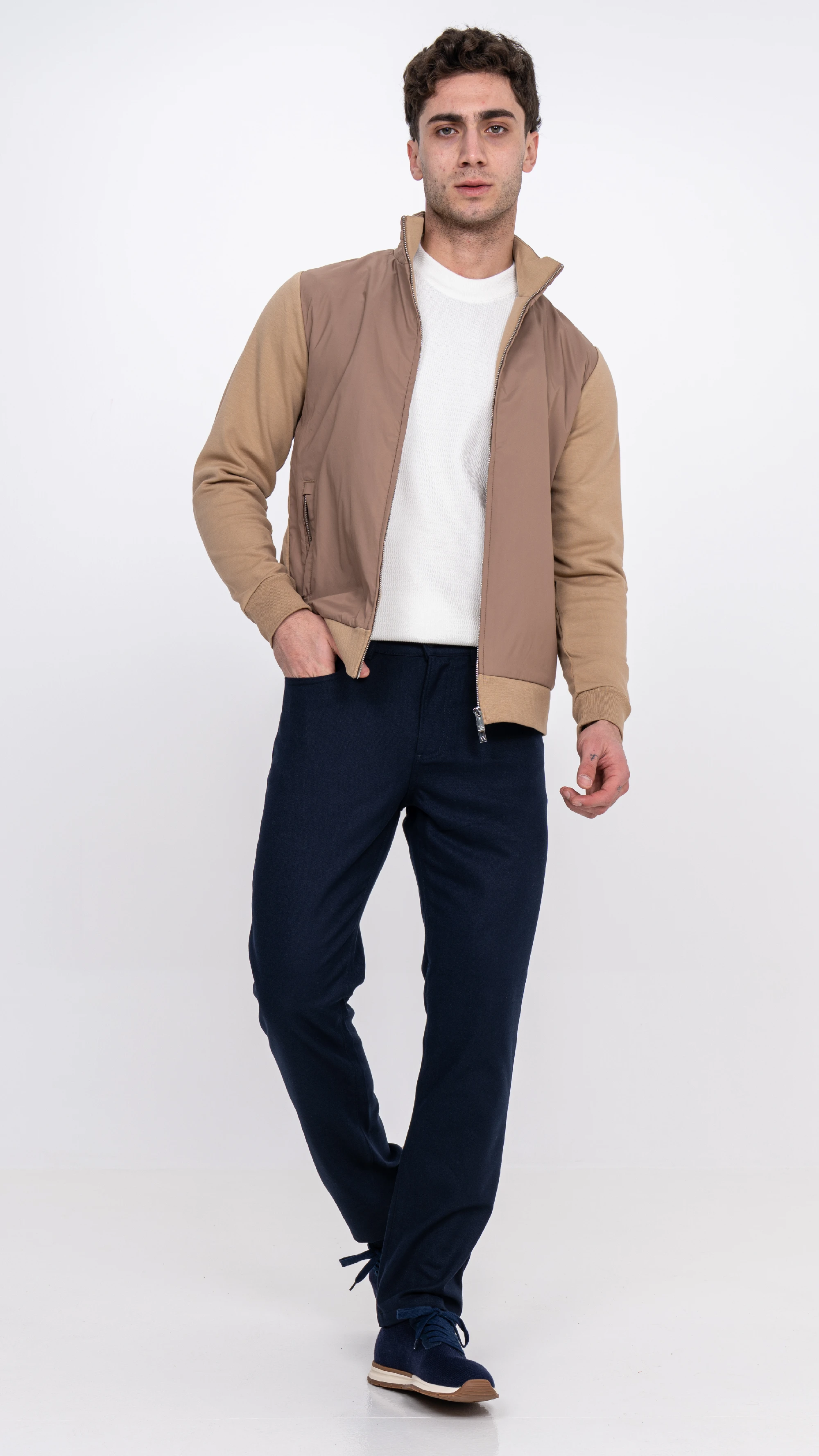 Hybrid Double Zip Jacket