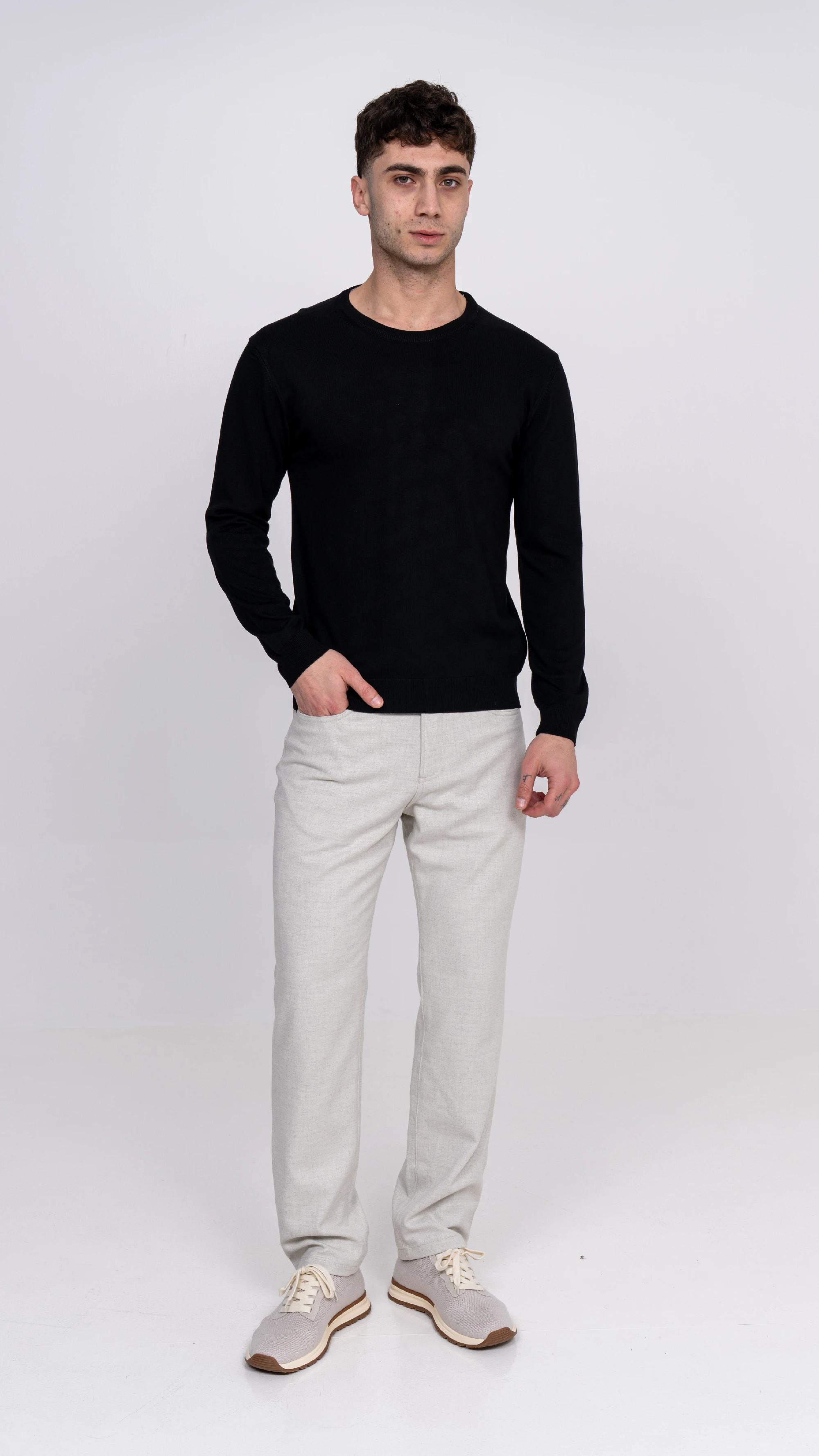 Round Neck Sweater