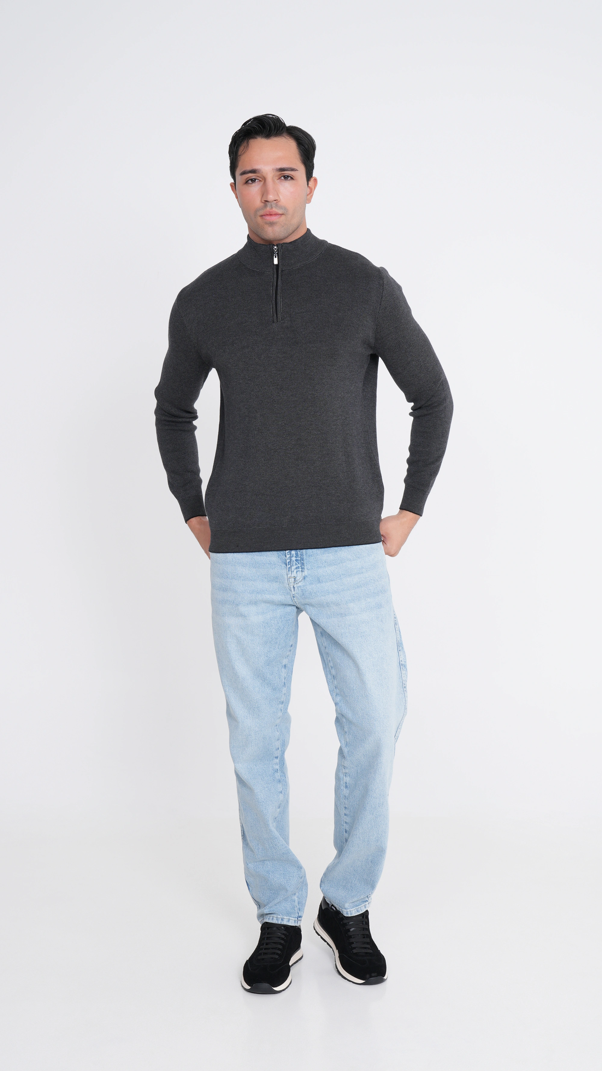 Half Zipper Sweater..