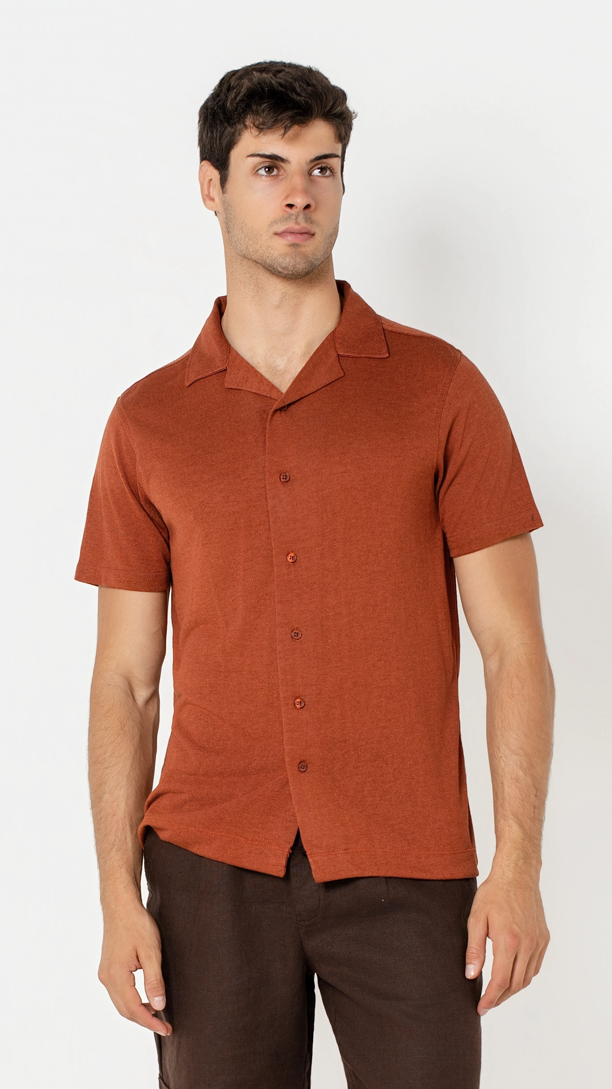 Open Collar Shirt