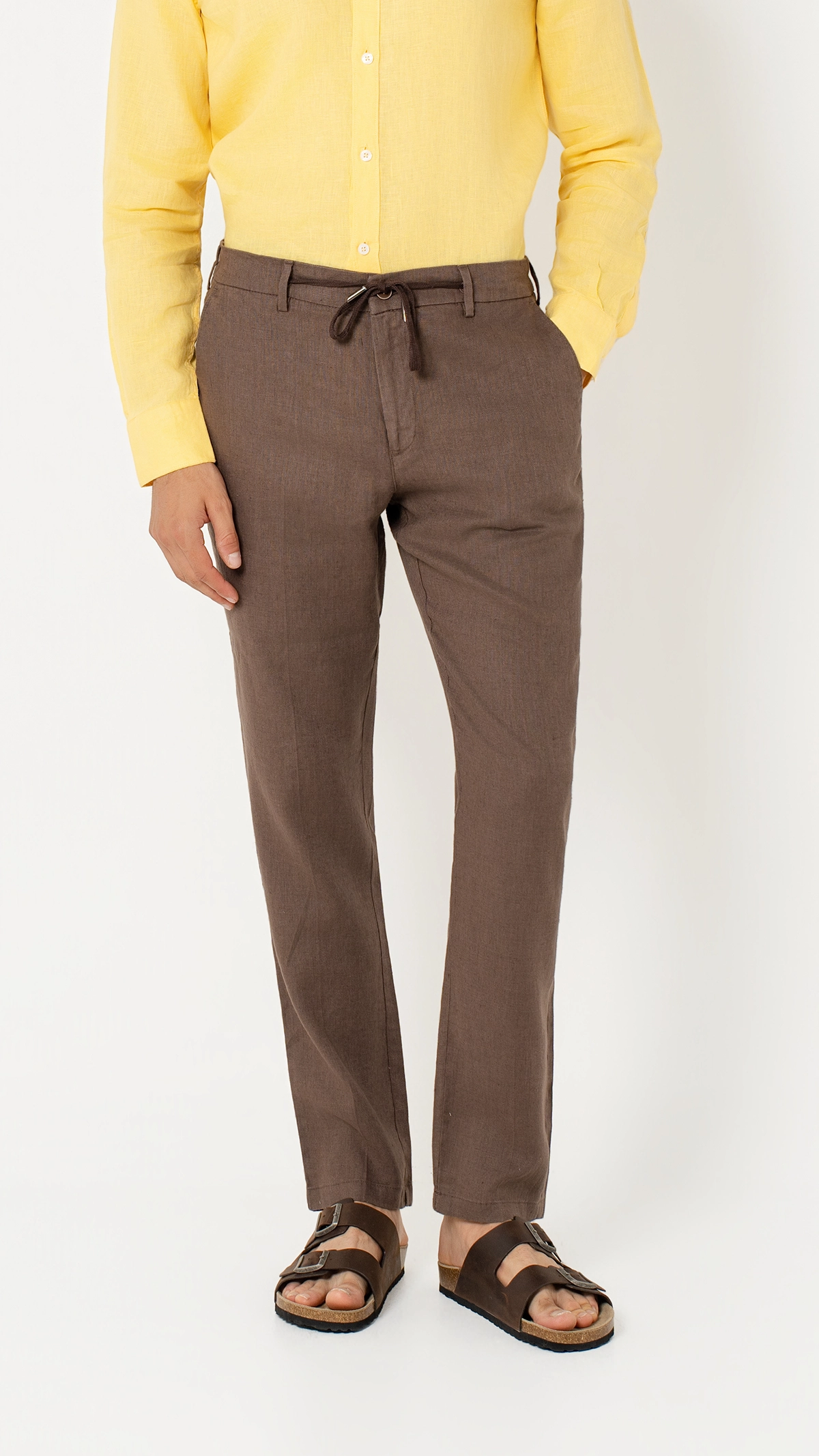 Comfort Fit 100%Linen Pant..
