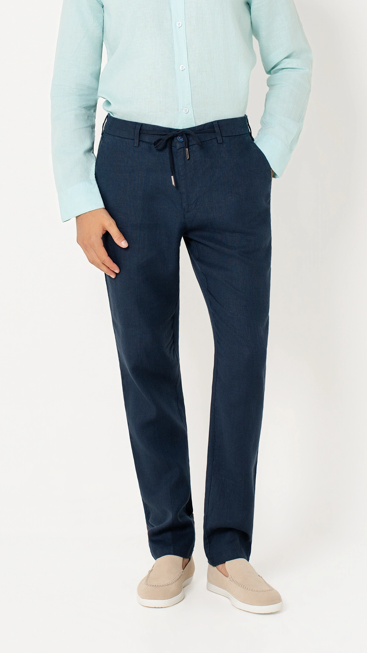Comfort Fit 100%Linen Pant..