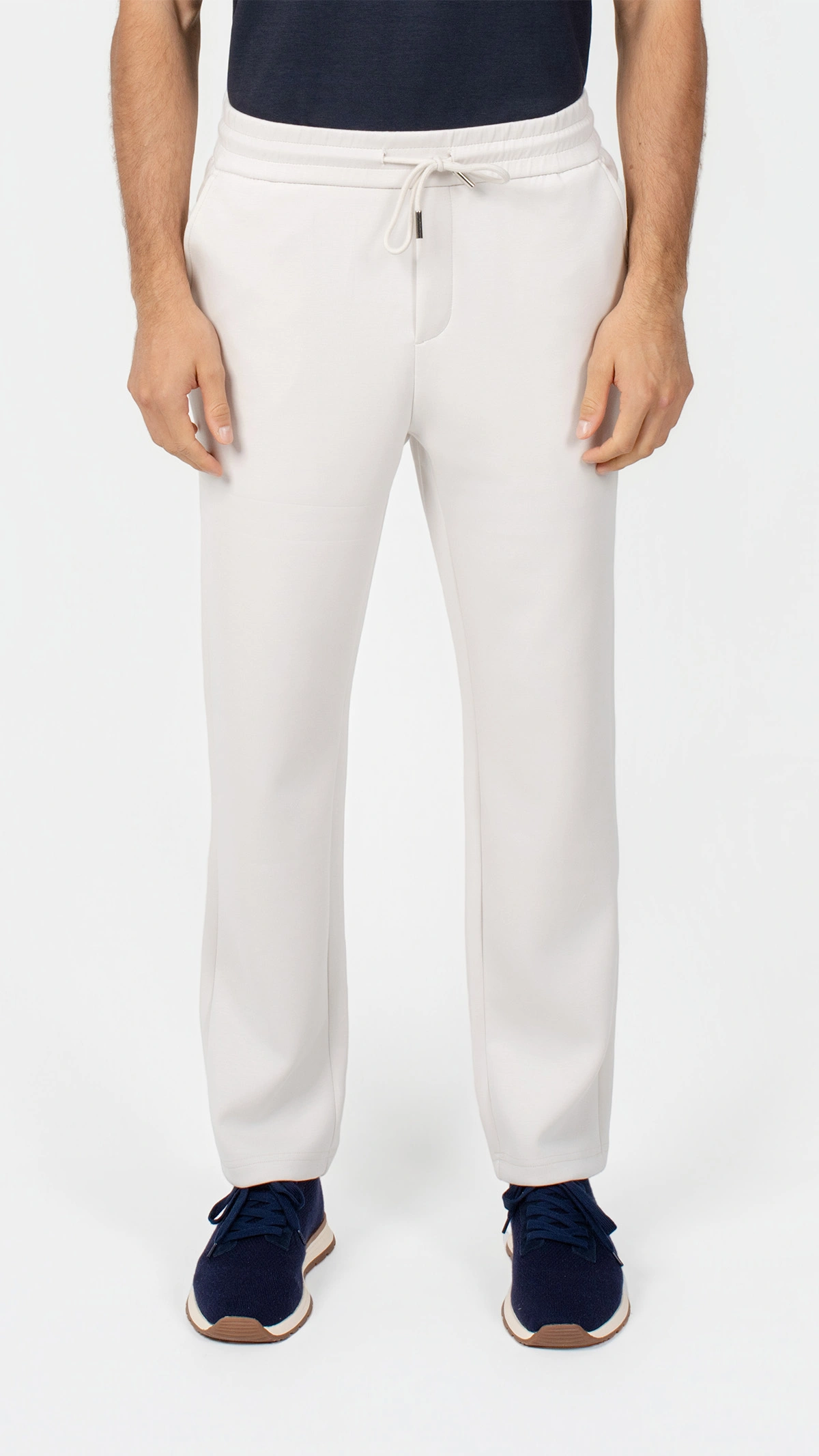 Modal Blend Straight Leg Pant