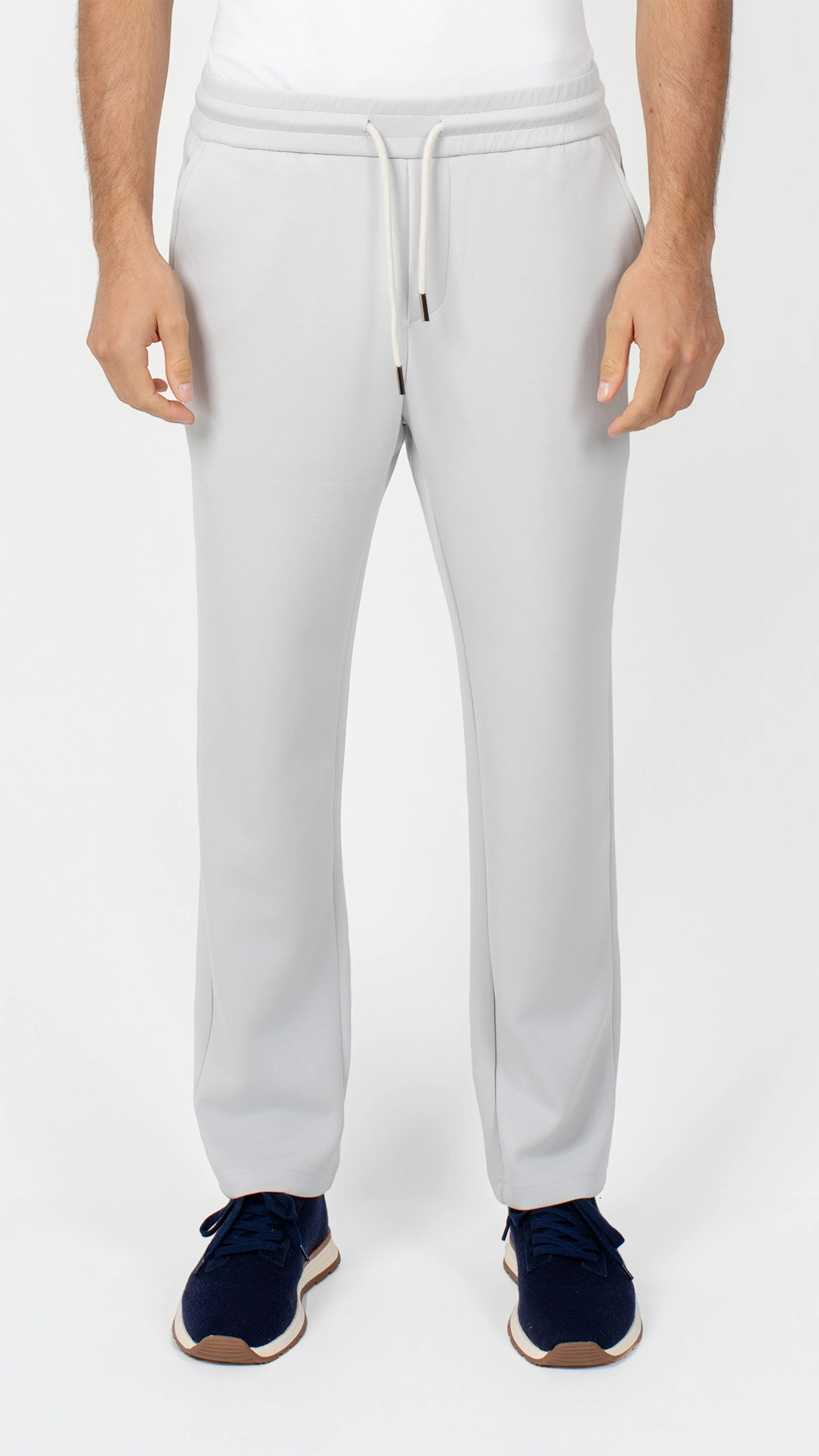 Modal Blend Straight Leg Pant