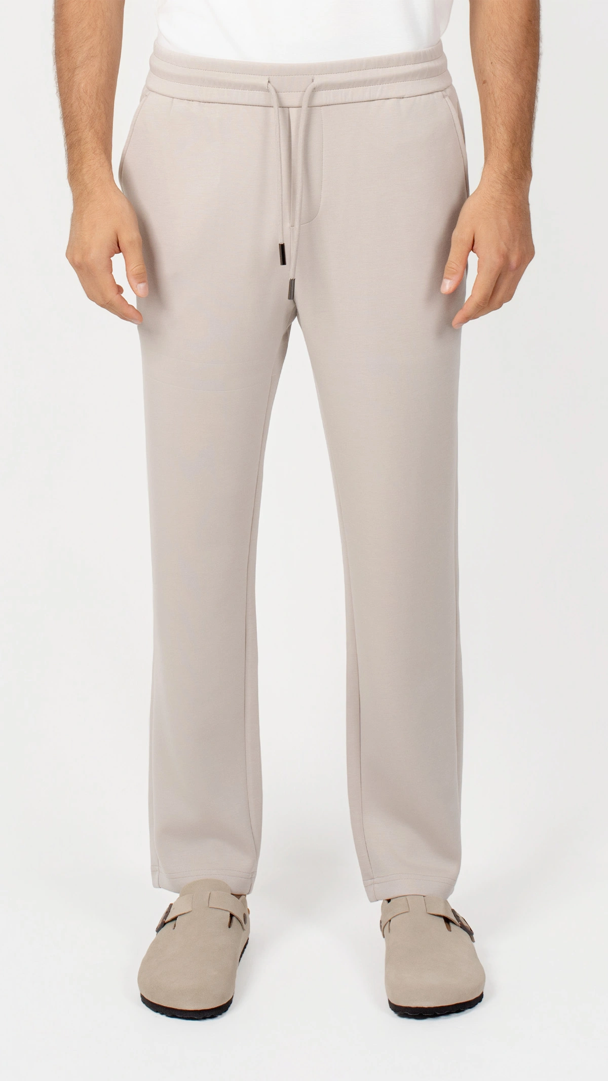 Modal Blend Straight Leg Pant