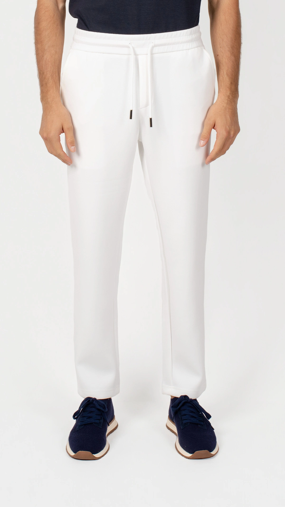 Modal Blend Straight Leg Pant
