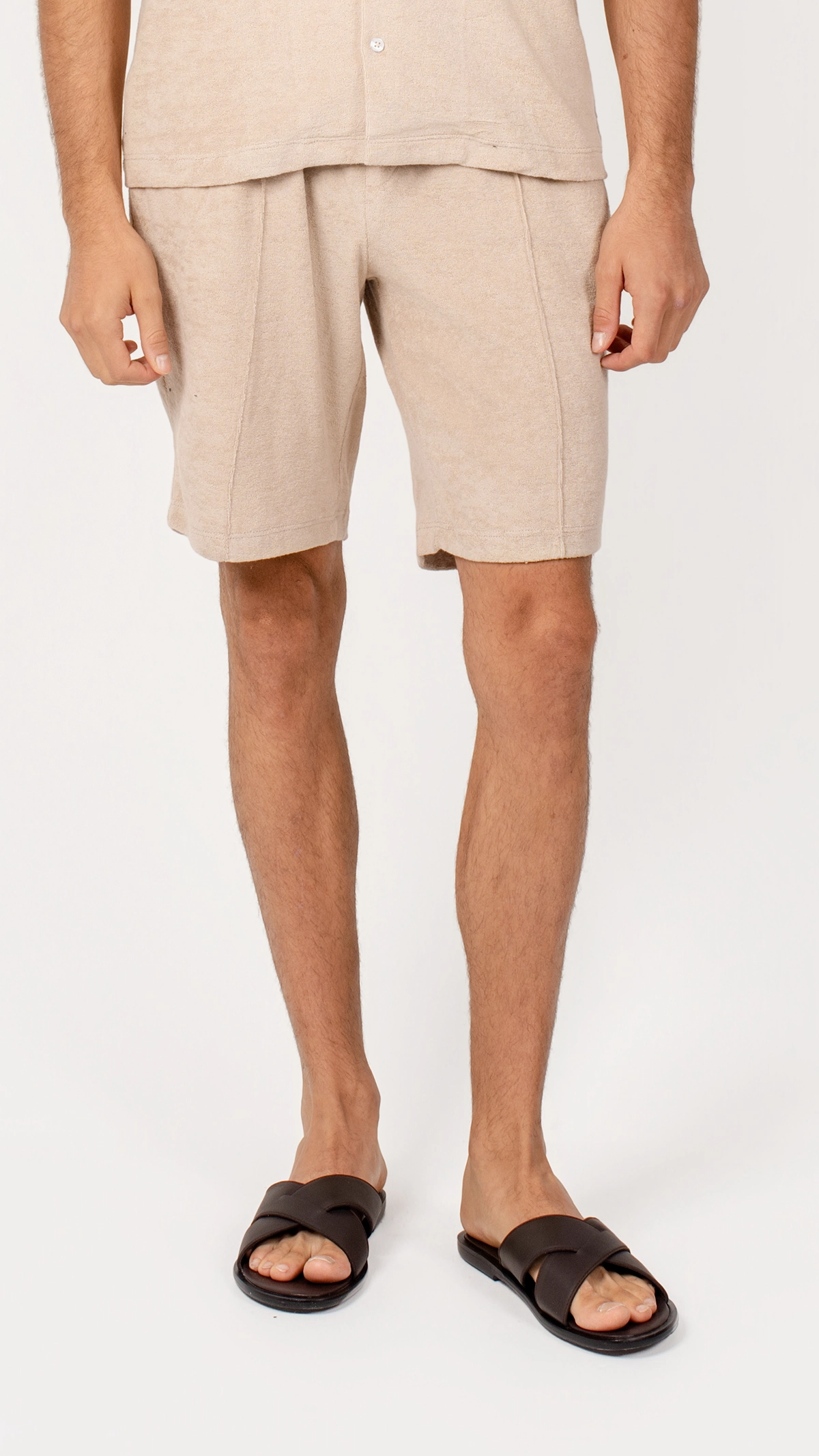 Textured Terry Short