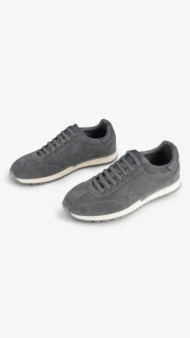 Suede Sneakers.