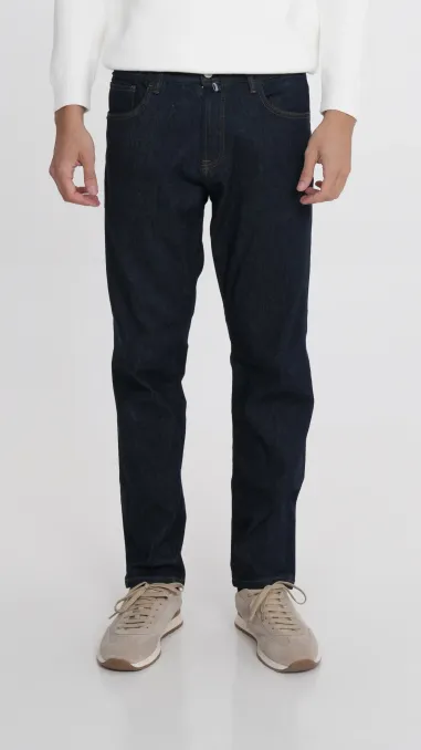 Dark Blue Premium Cotton Jeans.