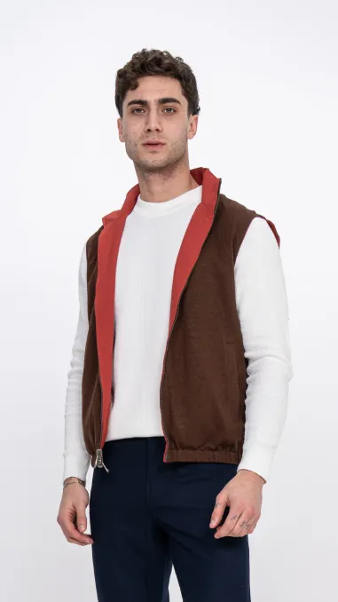 Double Face Vest.