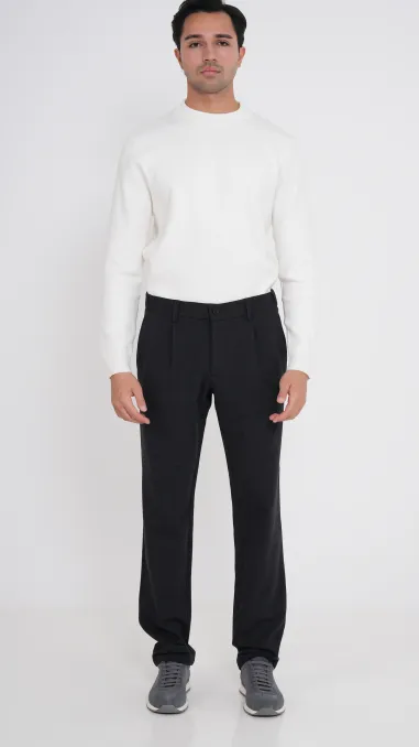 Regular Fit Cotton Blend Pant..